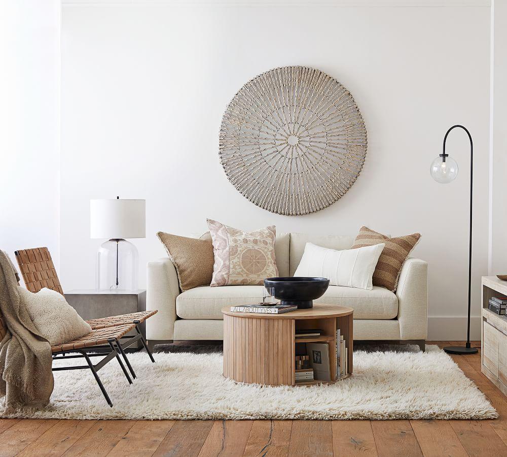 Shay leather armchair deals